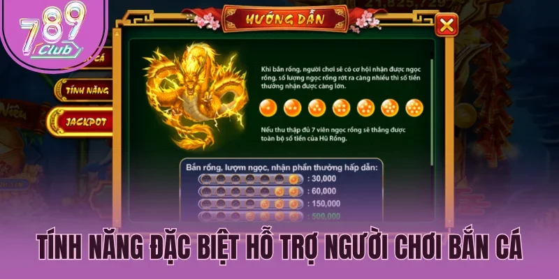 Tính năng hỗ trợ người chơi bắn cá mới tại 789Club